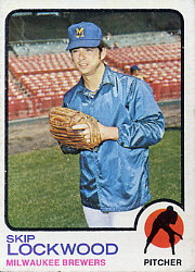 1973 Topps Baseball Cards      308     Skip Lockwood